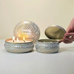 Velas Aromáticas Premium em Latas Decorativas - 1