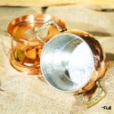 Ver imagem 6 de Conjunto para Fondue Rechaud em Cobre Puro Artesanal 1900ml