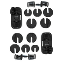 Ver imagem 2 de Halter Ajustável com Barra Anilha Kettlebell Yangfit - 50kg