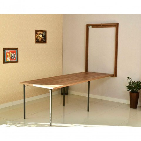 Mesa Dobrável Retrátil de Parede 275x89 Noronha