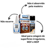 Kit Moveleiro Adesivo 200 100g + Ativador Qfs 200ml Tekbond - 2