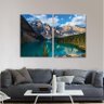 Quadro Paisagem Montanhas Lago Natureza decorativo em Tecido - 1