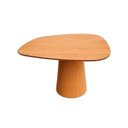 Ver mais imagens de Conjunto Mesa de Jantar Orgânica 120cm com 4 Cadeiras Estofadas Gaia Yescasa