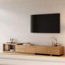 Ver imagem 1 de Rack Extensível para TV até 75 Polegadas Planejado 244cm a Aruá CabeCasa MadeiraOriginals