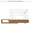 Ver imagem 7 de Rack Extensível para TV até 75 Polegadas Planejado 244cm a Aruá CabeCasa MadeiraOriginals