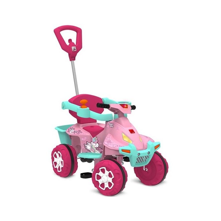 Quadriciclo SMART Passeio e Pedal Bandeirante Rosa