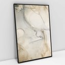 Ver imagem 1 de Quadro Decorativo em Canvas Abstrato Mármore Sofisticado TaColado Moldura Flutuante 4,5cm Preta 60 x