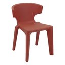 Ver imagem 1 de Cadeira Tramontina Marilyn em Polietileno Laranja Caqui