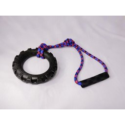 Brinquedo para cães Puxador Com Corda 12mm Pneu Hard (GG) - 4