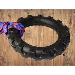 Brinquedo para cães Puxador Com Corda 12mm Pneu Hard (GG) - 6