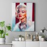 Quadro Decorativo Marilyn Monroe 40x60cm em Tecido Canvas - 3