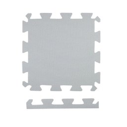 Kit 20 Placas Tatame Tapete de Encaixe para Piso de Borracha EVA 50x50x1 - 3