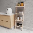 Ver imagem 2 de Painel Vertical Escada Floreira 4 Andares Expositora De Vaso