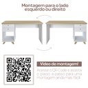 Ver imagem 4 de Conjunto Home: Escrivaninha Sky e Balcão Lugano - Artany