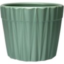Ver imagem 1 de Cachepô Vaso Planta Decorativo Home&co Cerâmica 10x12x12cm Verde