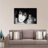 Quadro Uchiha Sasuke de Naruto Sharingan Para Sala Quarto - 1