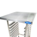 Ver imagem 4 de Bancada Mesa 60x60cm 8 Níveis 35x35 Total Inox 430 para Prp-004 - Imeca 7595