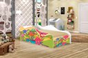 Ver imagem 4 de Cama Carro Fun Adesivada Planeta Dinossauro Solteiro