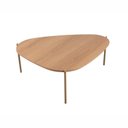 Ver imagem 4 de Mesa de Centro Orgânica Pé Metal Complementos