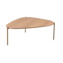 Ver imagem 2 de Mesa de Centro Orgânica Pé Metal Complementos