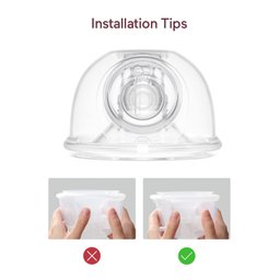 Momcozy Acessórios Originais S9 Pro/s12 Pro Copo Coletor C/flange 24mm 180ml - 6