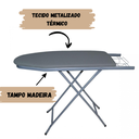 Ver imagem 5 de Mesa Tábua de Passar Roupas Regulável Aço Carbono Reforçada