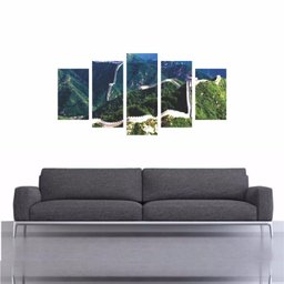 Quadro Muralha Chinesa Decoração Interna 5 Telas 200X100 - 2