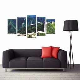 Quadro Muralha Chinesa Decoração Interna 5 Telas 200X100 - 3