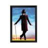 Quadro Decorativo Willy Wonka com acrílico A4 - 1