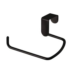 Porta Papel Higiênico para Caixa Acoplada Suporte para Um Rolo Sem Furo Preto - 1