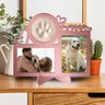 Porta Retrato Pet Com Registro Da Pata - Quadro Registro Eterno Animais de Estimação Rose Gold - 1