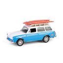 Ver imagem 1 de Miniatura 61 Vw Type 3 Squareback Waxed Zack 1:64 Greenlight