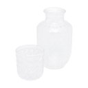 Ver imagem 2 de Moringa 500ml de Vidro Grosso Copo 145ml Treliça de Bancada
