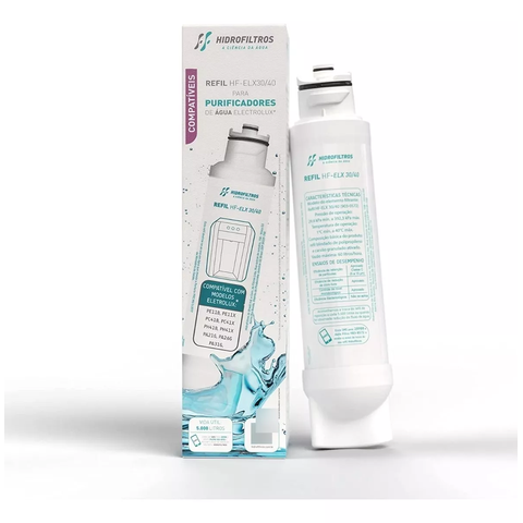Refil Filtro Água Compatível Pe11x, Pe11b, Pa21g, Pa26g, Pa31g, Pc41b, Pc41x, Ph41b, Ph41x