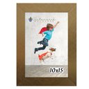 Ver imagem 2 de Kit 5 Molduras Porta Retrato 10X15 Dourado