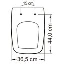 Ver imagem 3 de Assento Boss Termofixo Soft Close Branco - Bossetf00sc - Tupan