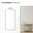 Ver imagem 2 de Roda Meio Boiserie Autocolante Kit Cortado P/ Parede