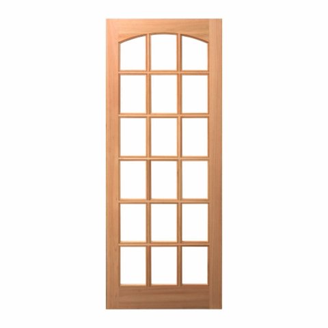 Folha de Porta Maciça em Eucalipto Acabamento Natural 210x90cm PM13 Formosa Cruzeiro Portas