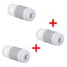 Kit C/3 Refil Filtro Pa200 Fit 200 Plus Premium Aqualar 1090 - 4
