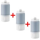 Ver imagem 1 de Kit C/3 Refil Filtro Pa200 Fit 200 Plus Premium Aqualar 1090