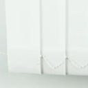 Ver imagem 4 de Persiana Vertical em Tecido com Bando Crisdan Largura 1,40 X 1,50 Altura Branco