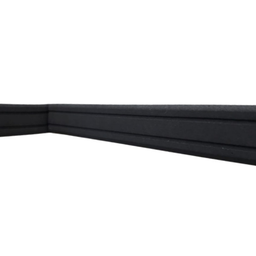 Boiserie Moldura Rodameio de Eva Adesivo e Flexível *orion 2,5cmx 5mm 5 Metros* Preto - 1