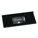 Ver imagem 1 de Pia para Cozinha Mármore Sintético com Cuba Inox Preto