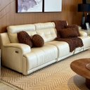 Ver imagem 1 de Sofá U108 Idea Relax By Natuzzi – Couro Legítimo e 3 Assentos Elétricos