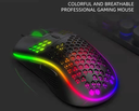 Ver imagem 2 de Mouse Gamer com Fio Comeia Led Rgb Ultra Leve 7200 Dpi