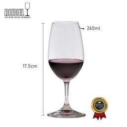 Kit Riedel 2 Taças Vinho do Porto + Caneta Crown + Caixa - 5