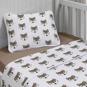 Ver imagem 2 de Jogo de Cama Tecebem Malha Berço Estampado Dori 3 Peças Duna