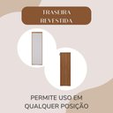 Ver imagem 5 de Armário para Escritório com 4 Gavetas e Chave Arquivo Freijó/branco
