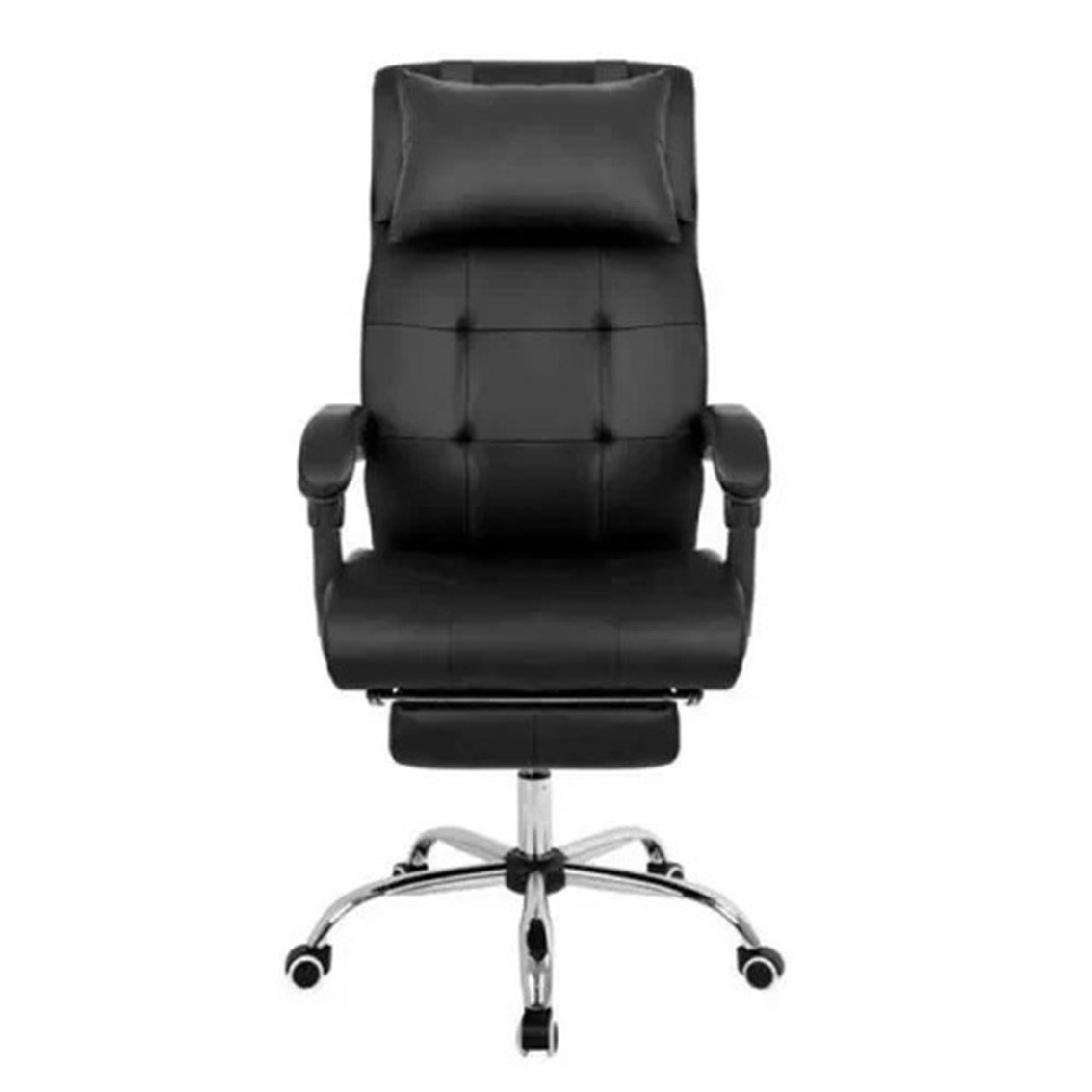 Cadeira Presidente Premium C300 com Regulagem e Apoio para Os Pés Rpc Preta - 2