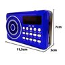 Rádio Portátil Bolso Digital Fm Pendrive Sd Card Usb Fone - 3